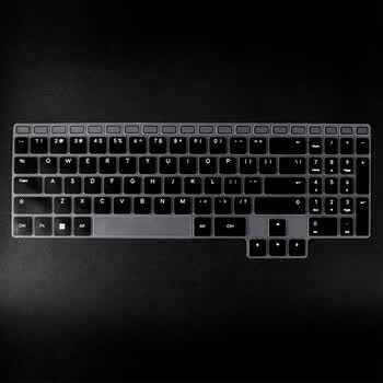 嘉速机械革命极光X/极光X Pro 2026/25款酷睿黑胶键盘膜 笔记本键盘保护贴膜 黑色防水防尘罩 轻薄