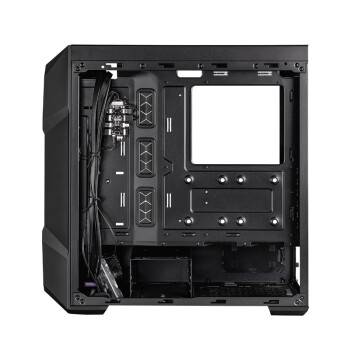 酷冷至尊(CoolerMaster)TD500MESHV2黑 EATX电脑中塔机箱 冲孔前面板/钢玻侧板/双360水冷位/配3ARGB风扇