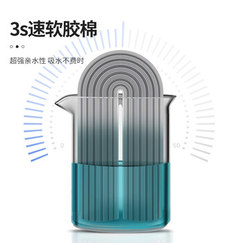 佳帮手33cm胶棉海绵拖把替换头配布*1