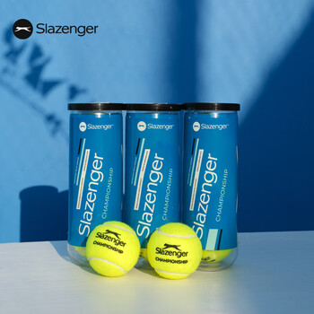 史莱辛格（Slazenger）网球 训练比赛球胶罐3粒装STB340966