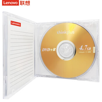 联想（Lenovo）DVD+R 空白光盘/刻录盘 16速4.7GB 台产档案系列 单片盒装 10片/包