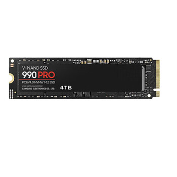 戴尔（DELL）4TB SSD固态硬盘 M.2接口(NVMe协议PCIe 4.0 x4) AI电脑配件 读速7450MB/S 990 PRO 
