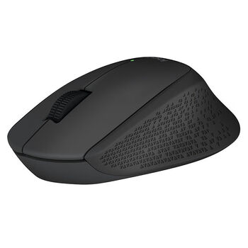 罗技（Logitech）M280无线鼠标 家用商务USB办公鼠标 右手鼠标 人体工学 企业采购 黑色