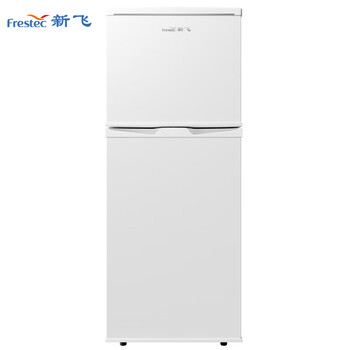 新飞(Frestec)118升双开门两门小型家用电冰箱 迷你宿舍租房 小巧机身不占地 节能环保BCD-118L2D/W 新飞(Frestec)118升双开门两门小型家用电冰箱 迷你宿舍租房 小巧机身不占地 节能环保BCD-118L2D/W