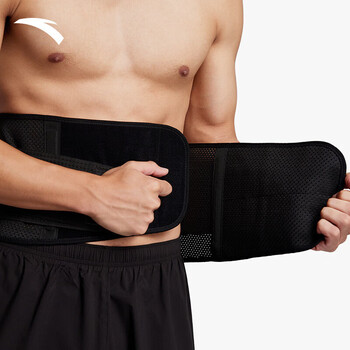 安踏（ANTA）护腰带运动健身防护腰间盘突出腰肌劳损久坐跑步篮球硬拉束腰XL码