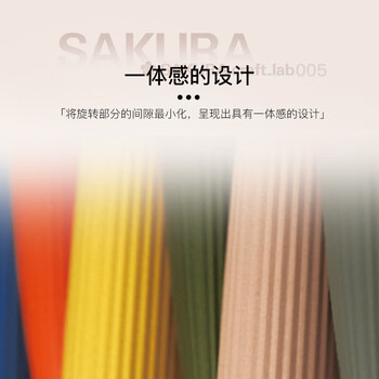 樱花（SAKURA）【日本文具大赏】签字笔宝珠笔新年礼盒craft_lab 005浅灰蓝日本大赏黄铜笔商务办公送礼