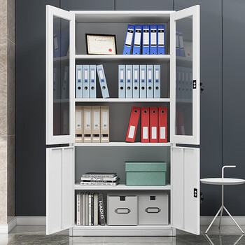 奈高（NAIGAO）文件柜办公柜钢制铁皮柜资料柜档案柜员工柜储物柜大器