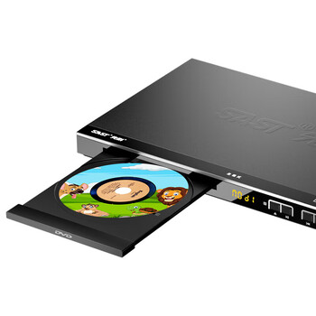 先科（SAST）dvd播放机 HDMI巧虎播放机CD机VCD DVD光盘光驱播放器 影碟机 USB音乐播放机巧虎（黑色）