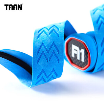 泰昂泰昂羽毛球拍手胶龙骨磨砂压纹握把胶舒适减震吸汗带TWQ6 四条装