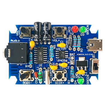 诺然 FM立体声收音机套件GS1299数字调频电子制作DIY焊接练习TJ-56-556 套件