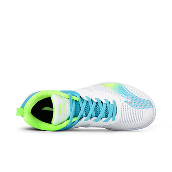 李宁（LI-NING）乒乓球鞋麒麟2.0男女款国家队专业比赛运动训练鞋 白/浅水蓝 40 