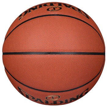 斯伯丁（SPALDING）篮球超三联赛训练系列经典砖色系列7号PU材质成人篮球 77-747Y