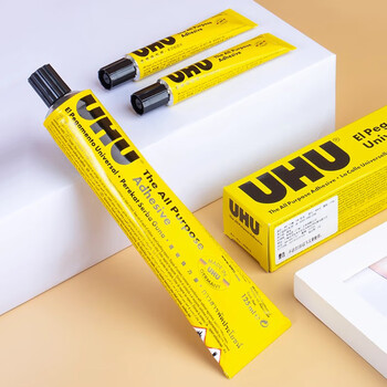 辉柏嘉（Faber-castell）胶水强力胶液体透明胶水UHU35ml*6 单个装