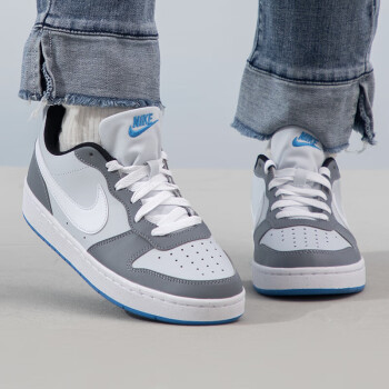 耐克（NIKE）女鞋2023冬季新款COURT BOROUGH运动休闲鞋低帮透气耐磨板鞋 DV5456-600/BOROUGH LOW 38
