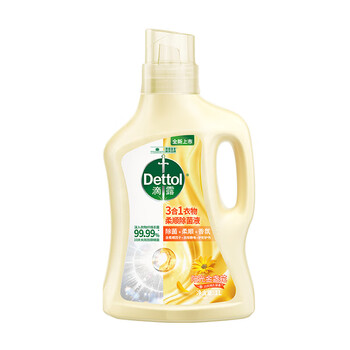 滴露 3合1衣物柔顺除菌液 阳光金盏花1L 留香柔软防静电护色消毒液