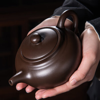 聚寶齋*紫砂製*美人肩壺】 茶壺 茶道具 稀少珍品 中国時代美術