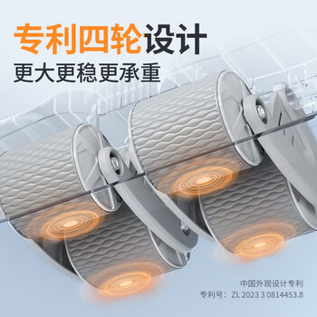 麦瑞克（MERACH）四轮健腹轮自动回弹肘撑腹肌轮家用健身器材卷腹轮带辅助男女