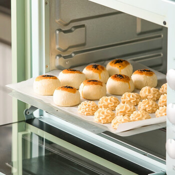 茶花 食品级烹调吸油纸30cm*16米共2盒硅油纸烤肉烤箱空气炸锅烘焙纸*