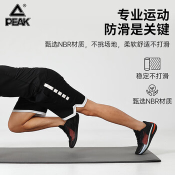 匹克瑜伽垫加厚加宽男女健身训练运动减震静隔音防滑垫儿童舞蹈垫灰色 匹克瑜伽垫加厚加宽男女健身训练运动减震静隔音防滑垫儿童舞蹈垫灰色