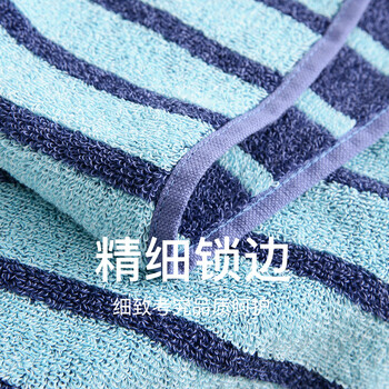 金号毛巾加厚纯棉100%纯棉洗脸毛巾全棉男士A类面巾2条装