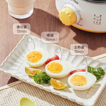 美的（Midea）煮蛋蒸蛋器家用多功能双层自动断电早餐神器