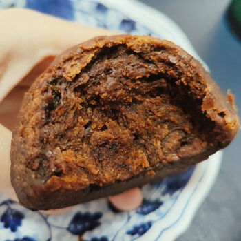 山头林村北京牛街老回回小吃麻酱糖火烧5个红糖饼清真手工现做糕点 糖