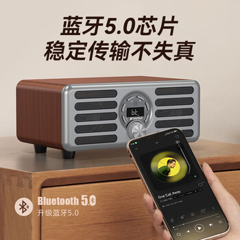 山水（SANSUI）N2家庭ktv音响套装客厅电视卡拉ok一体机k歌专用桌面迷你音响带话筒无线蓝牙音箱低音炮音乐播放器