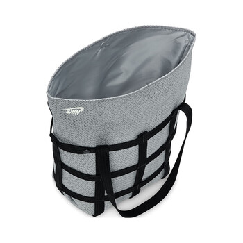 耐克（NIKE）女子工装托特包 斜挎包拎包旅行休闲包FB3038-084 烟灰