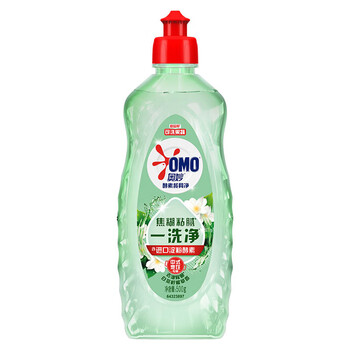 奥妙酵素餐具净洗洁精 白茶柠檬草 500g 去锅具焦糊