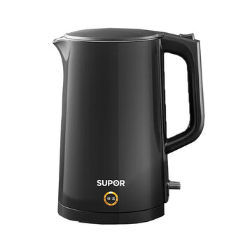 苏泊尔(SUPOR)彩钢双层防烫一键保温无缝内胆304食品级不锈钢1.7L电热壶烧水壶SW-17S15A(含茶垢剂一盒单发) 苏泊尔(SUPOR)彩钢双层防烫一键保温无缝内胆304食品级不锈钢1.7L电热壶烧水壶SW-17S15A(含茶垢剂一盒单发)
