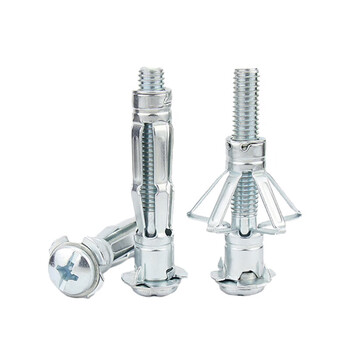 永利尚空心砖膨胀螺栓空心墙石膏板膨胀螺丝中空壁虎 M6*65（5个装）