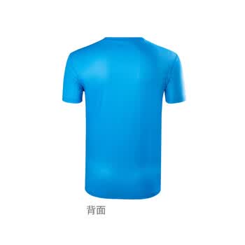 VICTOR威克多羽毛球服男女款快干比赛针织T恤短裤套装TR-40022M浅水蓝L