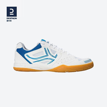 迪卡侬乒乓球鞋男鞋乒乓球球鞋牛筋底运动鞋儿童女透气白色32-2911596 迪卡侬乒乓球鞋男鞋乒乓球球鞋牛筋底运动鞋儿童女透气白色32-2911596