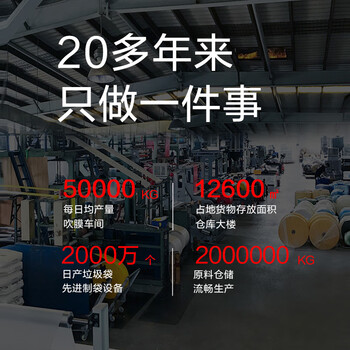 e洁抽绳垃圾袋灰黑色45*50cm7只双面3.6丝家用厨房加厚双层膜