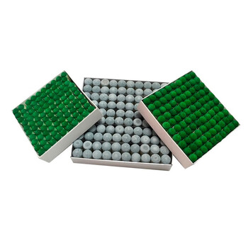 捍升台球杆枪头 桌球杆头台球杆皮头球杆套头11mm小头枪头 灰色100个