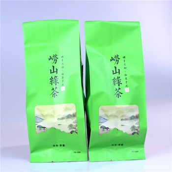 崂卓崂山绿茶2025新茶500g 浓豆香口粮茶 山东青岛特产