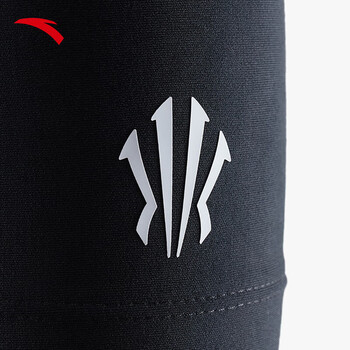 安踏（ANTA）运动护膝 联名系列篮球跑步健身保暖加厚专业保护膝盖男 白色XL码