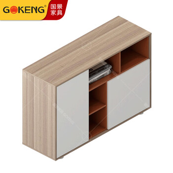 国景家具（GOKENG）茶水柜文件柜办公柜办公室文件柜储物柜家用简约