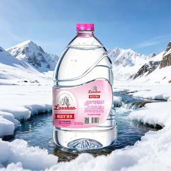 崂山 中华老字号 天然矿泉水桶装水 办公家用大桶水 5L*2桶 热门商品