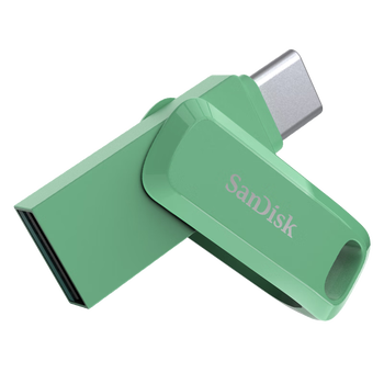 闪迪（SanDisk）256GB Type-C USB3.2 手机U盘DDC3绿色 读速高达400MB/s 自动备份 手机电脑两用 双接口大容量优盘
