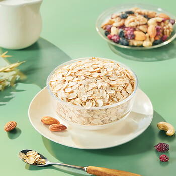 阴山优麦有机纯燕麦片2kg礼盒 年货礼盒送礼品 膳食纤维 高蛋白 零添加糖