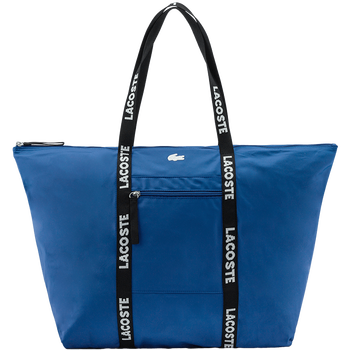 鳄鱼lacoste法国鳄鱼女包春夏休闲时尚便携托特包单肩包nfj16信号蓝