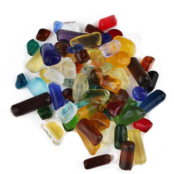 森森sunsun鱼缸底沙水晶石五彩底沙水族箱造景石小石子龟缸底砂装饰