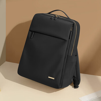 高尔夫（GOLF）双肩包女电脑包15.6英寸笔记本商务出差旅行背包大学生书包通勤