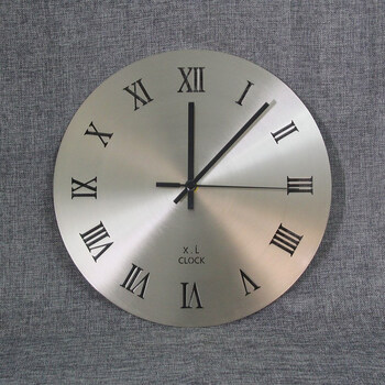 12古罗马数字银色 12英寸