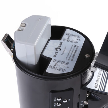 雷公王CR-87 50W大功率喇叭扩音器扬声器手持喊话器录音520秒宣传USB高音喇叭官方标配+2600毫安锂电池 雷公王CR-87 50W大功率喇叭扩音器扬声器手持喊话器录音520秒宣传USB高音喇叭官方标配+2600毫安锂电池