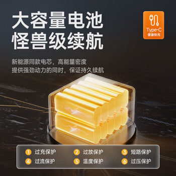 康佳（KONKA）十二头筋膜枪全自动多功能全身肌肉放松按摩器专业级腰腿部颈膜枪送父母送男友生日新年年会礼物