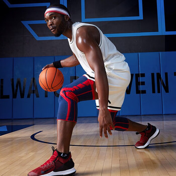 LP运动护膝弹簧支撑篮球跑步羽毛球轻薄透气半月板韧带损伤运动护具