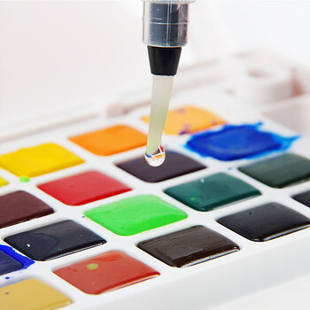 樱花(SAKURA)储水笔注水笔自来水笔荷兰泰伦斯固体水彩小号(标准型)速写马克笔绘画 樱花(SAKURA)储水笔注水笔自来水笔荷兰泰伦斯固体水彩小号(标准型)速写马克笔绘画