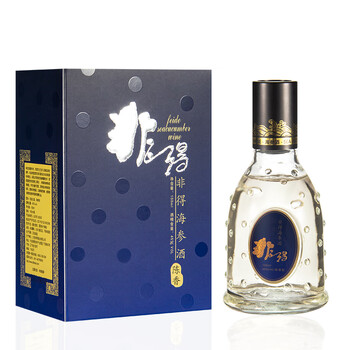 海参、蚕蛹酒 500ml 45%アルコール。